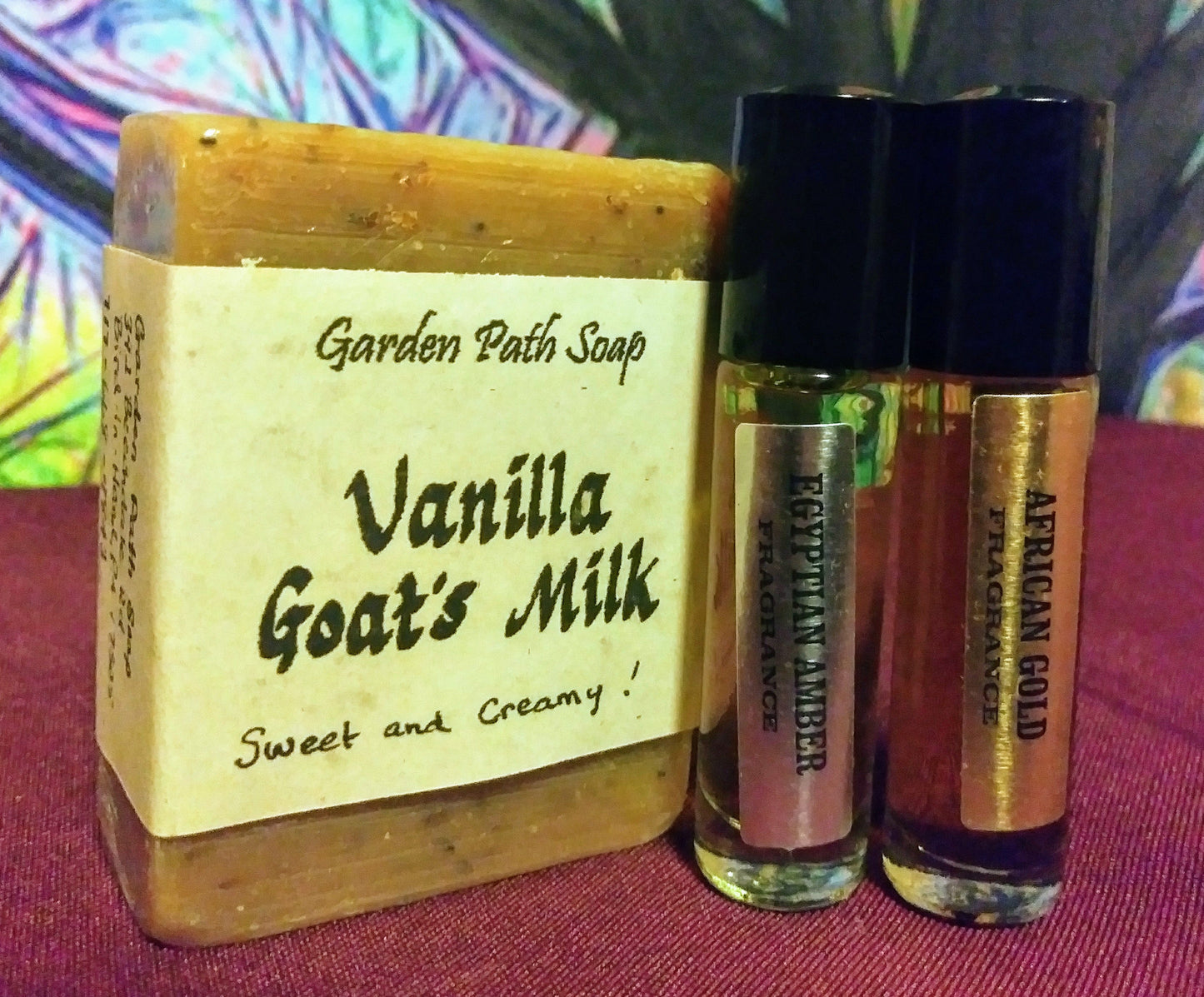 Night and Day's Homemade Soap and Body Oil Set