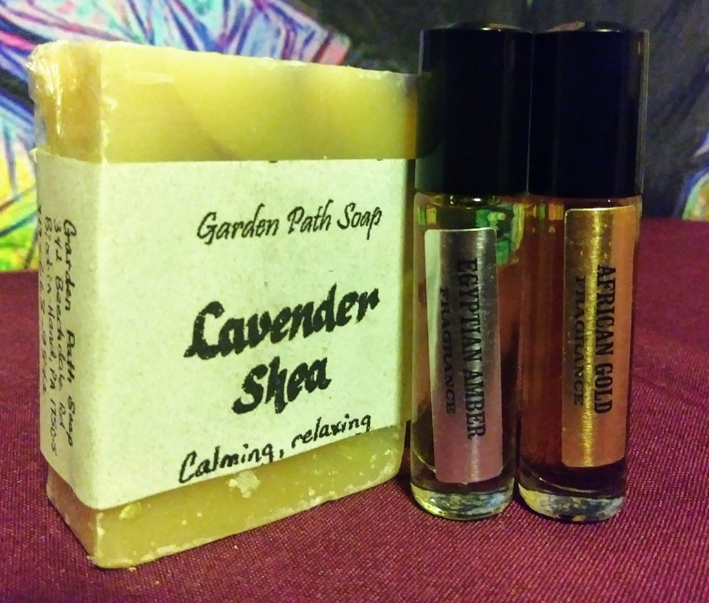 Night and Day's Homemade Soap and Body Oil Set