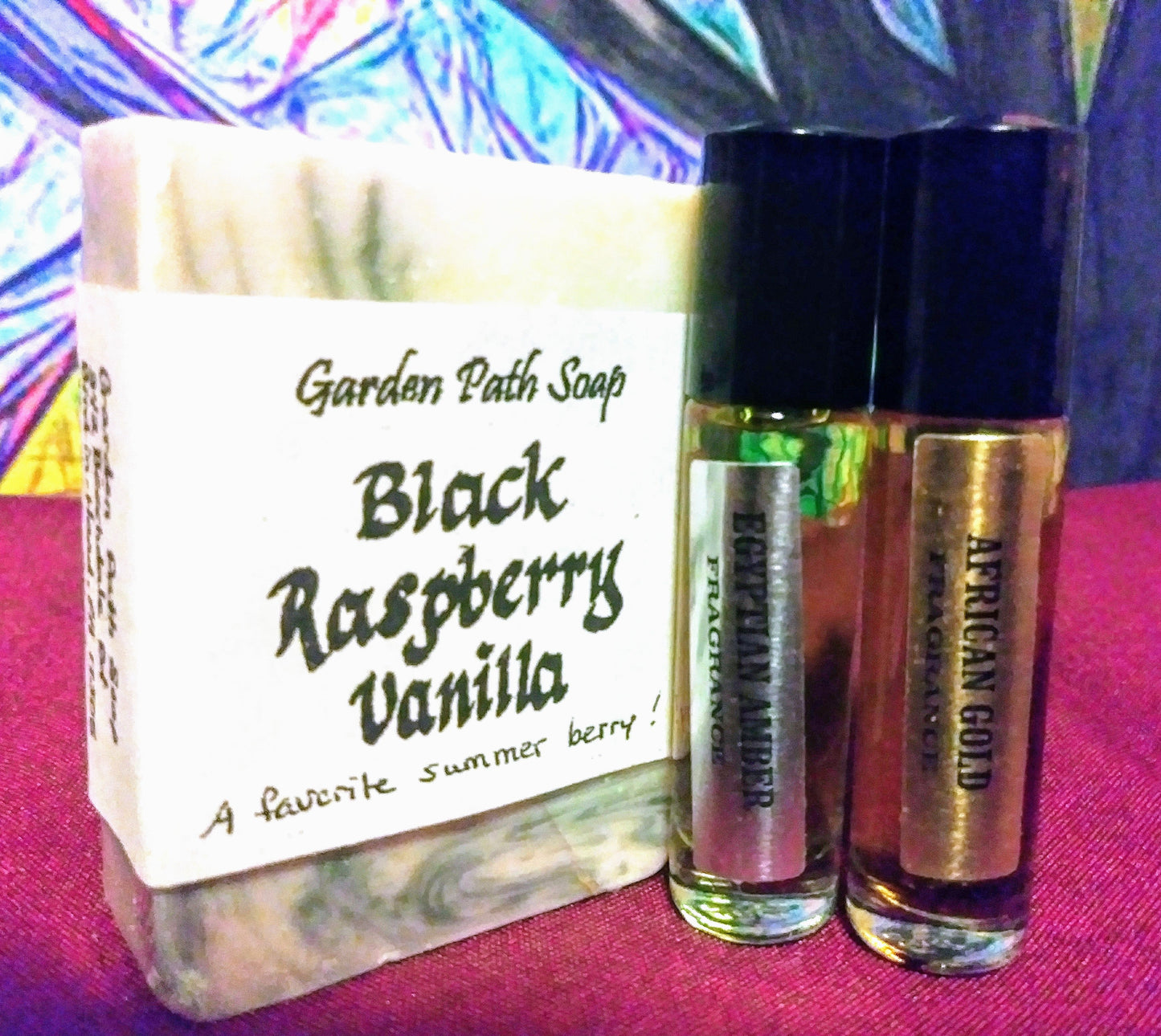 Night and Day's Homemade Soap and Body Oil Set