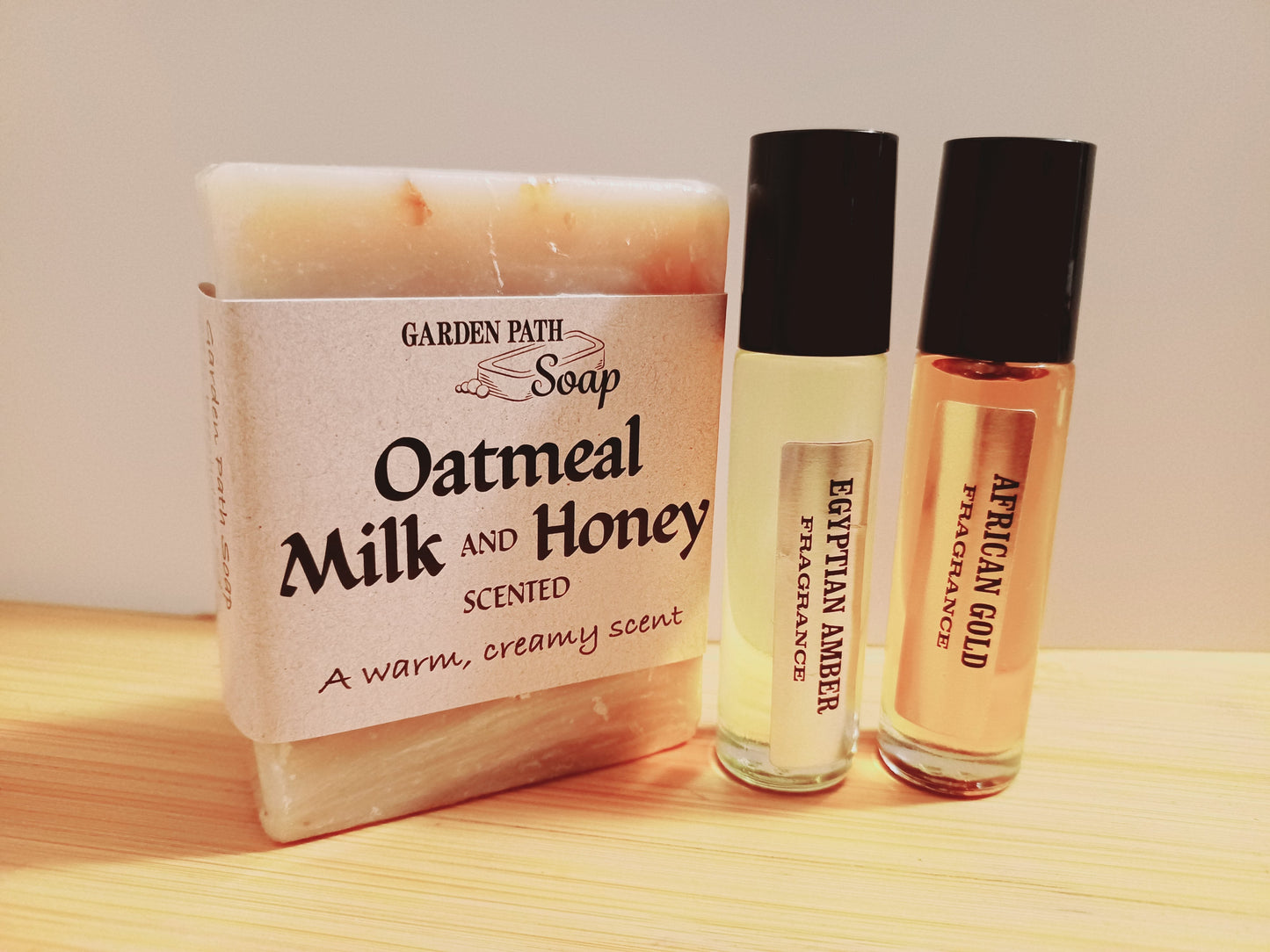 Night and Day's Homemade Soap and Body Oil Set