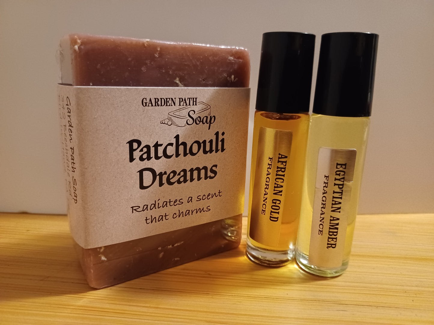 Night and Day's Homemade Soap and Body Oil Set