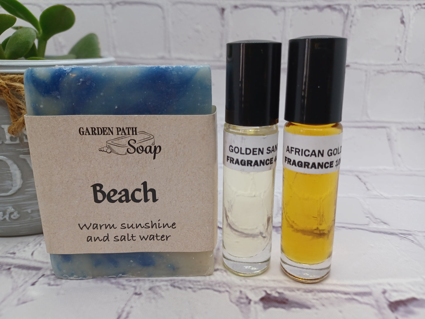 Night and Day's Homemade Soap and Body Oil Set