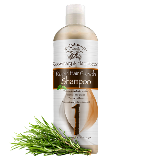 Rosemary & Hempseed Rapid hair Growth Shampoo (Approx 13oz)