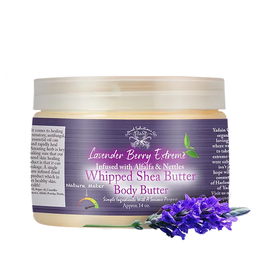 Lavender Berry Extreme Whipped Shea Butter Body Butter (Approx 14oz)