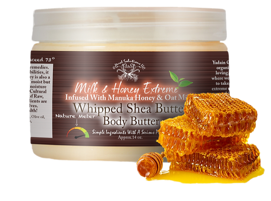 Milk & Honey Extreme Whipped Shea Butter Body Butter (approx.14oz.)