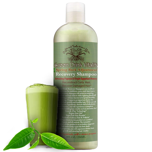 Green Drink Vitality: Spring Back Adjustment & Recovery Shampoo (8oz)