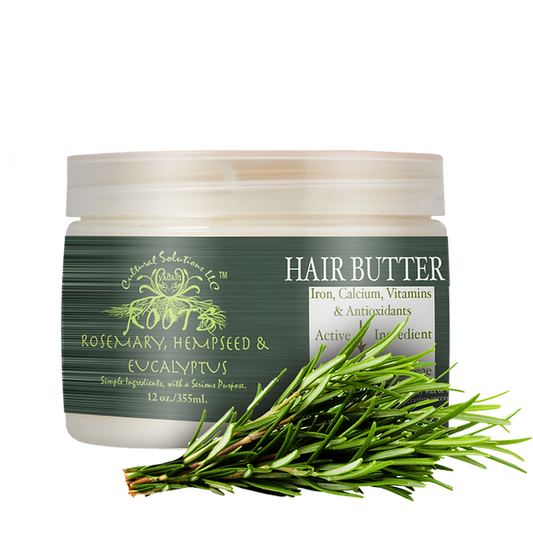 Rosemary, Hempseed & Eucalyptus Hair Butter Re-Growth (12oz)