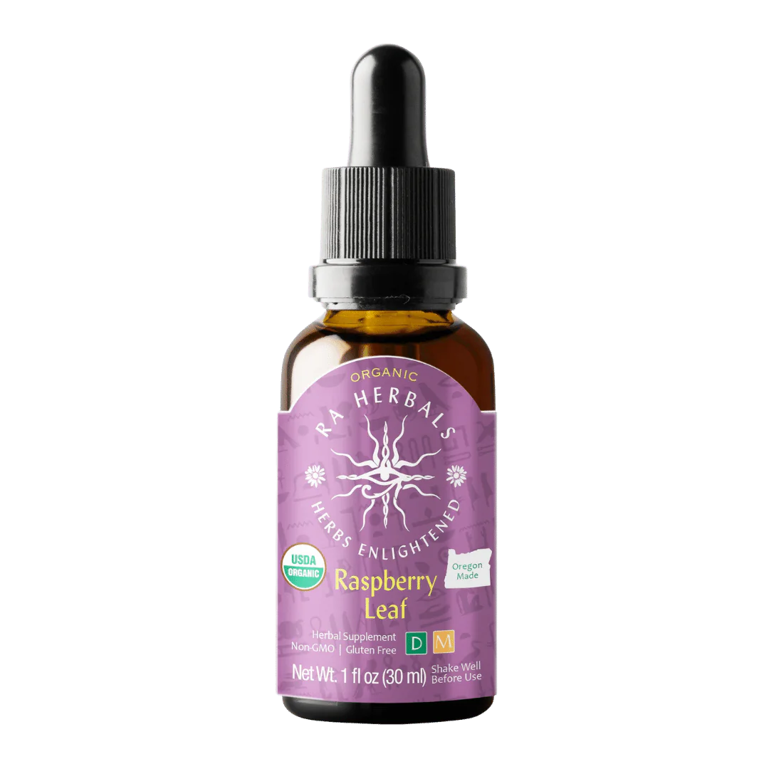 Ra Herbals Certified Organic Raspberry Leaf Tincture