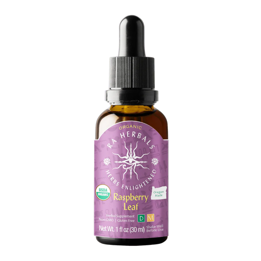 Ra Herbals Certified Organic Raspberry Leaf Tincture