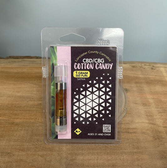 Cotton Candy CBD/CBG 1 gram Cart